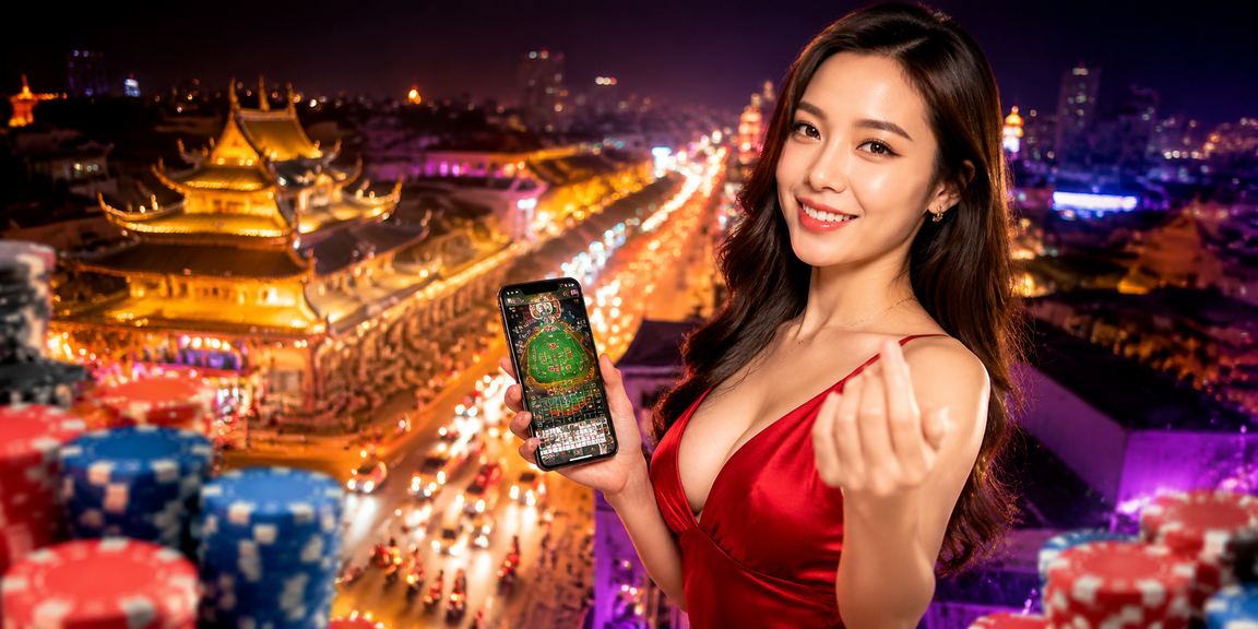 Không khí đặt cược sôi động tại Huế với ánh đèn neon vip66
